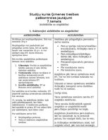 Konspekts 'Ģimenes tiesības paškontroles jautājumi  (Aizbildnība un aizgādnība)', 1.