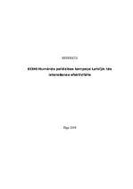 Referāts 'ECHO humānās palīdzības kampaņa Latvijā, tās īstenošanas efektivitāte', 1.