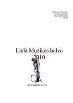 Referāts 'Lielā mūzikas balva', 1.