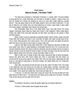 Konspekts 'Book Report. Markus Zusak "The Book Thief"', 1.