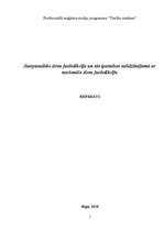 Referāts 'Starptautisko tiesu jurisdikcija un tās īpatnības salīdzinājumā ar nacionālo tie', 1.