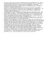 Eseja 'Service Marketing: A Must for Global Economic Development', 1.