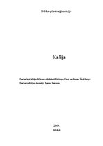 Referāts 'Kafija un tās ietekme uz cilvēka veselību', 1.