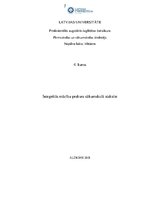 Prakses atskaite 'Integrētās mācību prakses sākumskolā atskaite', 1.