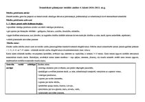 Konspekts 'Tematiskais plānojums 4.klasei', 1.