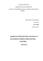 Referāts 'Kardināls Rišeljē: dzīve, politika un ieguldījums Eiropas diplomātijas attīstībā', 1.