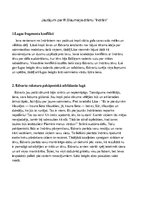 Konspekts 'Jautājumi par Rūdolfa Blaumaņa drāmu "Indrāni"', 1.