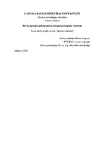 Konspekts 'Bērnu aprūpes pakalpojumu sniegšanas iespējas viesnīcās', 1.