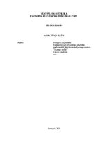 Biznesa plāns 'Mārkeitnga plāns', 1.