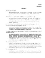 Eseja 'Mīlestība', 1.