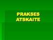 Prezentācija 'Prakses atskaite - prezentācija', 1.