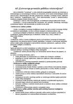 Konspekts 'A/s "Latvenergo" personāla politikas raksturojums', 1.