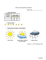 Konspekts 'Mācību metodika rokdarbos 1.klasē. Darbs ar kartonu un papīru', 12.