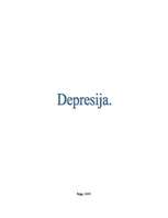 Referāts 'Depresija', 1.