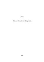 Referāts 'Platona alternatīvais valsts projekts', 1.