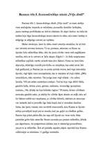 Eseja 'J.Jaunsudrabiņa stāsts "Vēja ziedi"', 1.