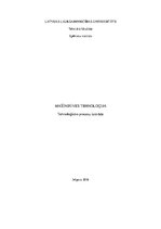 Paraugs 'Tehnoloģisko procesu izstrāde', 1.