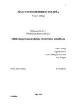 Referāts 'Mārketinga komunikācijas efektivitātes noteikšana SIA "Kurzemes sēklas"', 2.