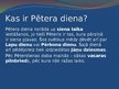 Prezentācija 'Pēterdiena', 3.