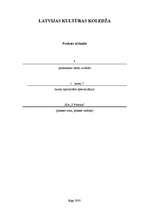 Prakses atskaite 'Prakses atskaite SIA "T-Fabrika"', 1.