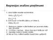 Prezentācija 'Regresijas analīze', 18.