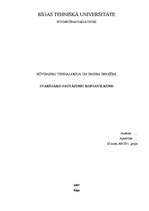 Konspekts 'Būvdarbu tehnoloģija un darba drošība', 1.