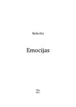 Konspekts 'Emocijas', 1.