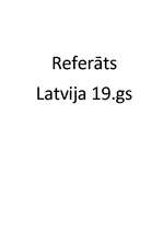 Konspekts 'Latvija 19.gs.', 1.