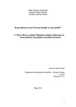 Konspekts 'Kas ir politika? Dažādās politikas definīcijas un varas jēdziens kā politikas ce', 1.