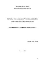 Diplomdarbs 'Vienota WEB saskarne Valmieras pilsētas pašvaldības iekšējām sistēmām', 73.