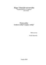 Biznesa plāns 'SIA "Liepājas studija"', 1.