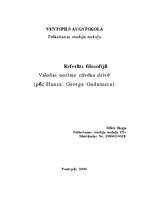 Referāts 'Valodas nozīme cilvēka dzīvē', 1.