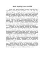 Eseja 'Jauna darbinieka (medmāsas) adaptācija kolektīvā', 1.