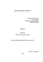 Referāts 'Eiro ieviešanas perspektīvas Latvijā', 1.