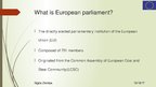 Prezentācija 'European Parliament. Eiropas Parlaments', 2.