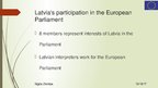 Prezentācija 'European Parliament. Eiropas Parlaments', 6.