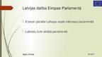 Prezentācija 'European Parliament. Eiropas Parlaments', 7.