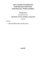 Konspekts 'Kristofera Baklija romāna "Šeit smēķē" recenzija', 1.