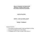 Konspekts 'Civildienests', 1.