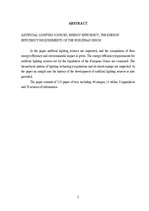 Diplomdarbs 'Mākslīgie gaismas avoti un to energoefektivitātes salīdzinājums', 5.