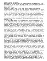 Eseja '"The Jungle" by Upton Sinclair', 1.