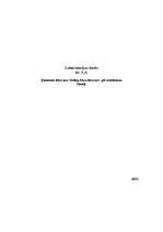 Paraugs 'Laboratorijas darbs ķīmijā. Ķīmiskais līdzsvars. Skābju bāzu līdzsvars, pH notei', 1.