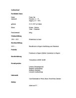 Paraugs 'Curriculum Vitae vācu valodā', 1.