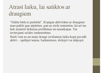 Prezentācija 'Mana stresa vadīšanas metodika', 17.