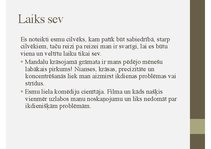 Prezentācija 'Mana stresa vadīšanas metodika', 18.