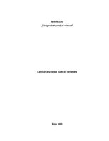 Referāts 'Latvijas ārpolitika Eiropas Savienībā', 1.