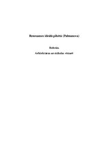 Referāts 'Renesanses ideālā pilsēta. Palmanova', 1.