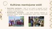 Prezentācija 'Kultūras mantojums un tā veidi', 4.