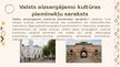 Prezentācija 'Kultūras mantojums un tā veidi', 20.