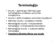 Prezentācija 'Insults. Smadzeņu infarkts', 6.